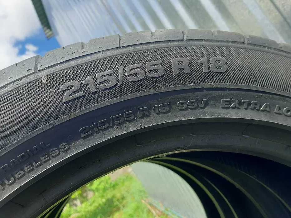 4x Opony letnie 215/55/18 Continental ContiPremiumContact 2 / 6mm
