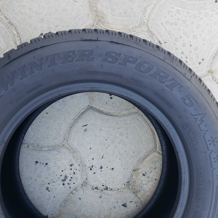 Шини 215/65 R16 Dunlop (Данлоп) 160$/4шт.зимова резина