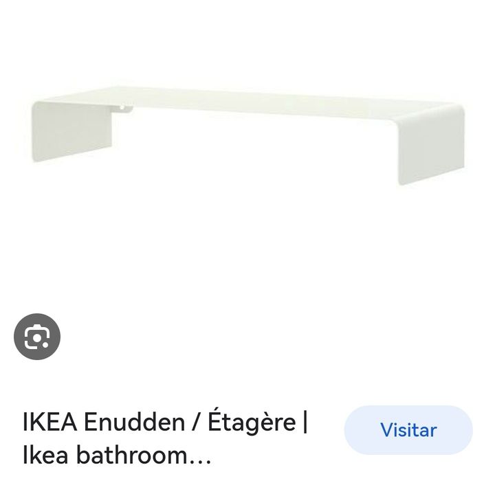 4 prateleiras Enudden novas, sem uso