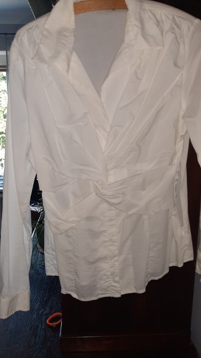 Biała oryginalna bluzka Sandwich