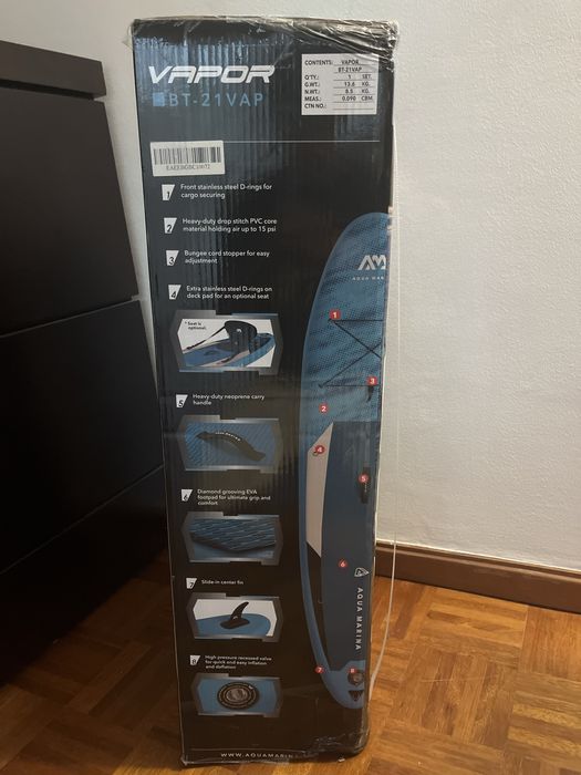 Prancha de Paddle a estrear da Aqua Marina