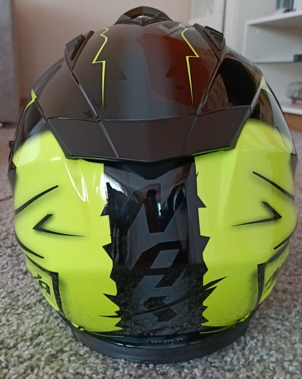 Kask motocyklowy enduro cross z blendą Naxa CO3/N rozm. XL idealny