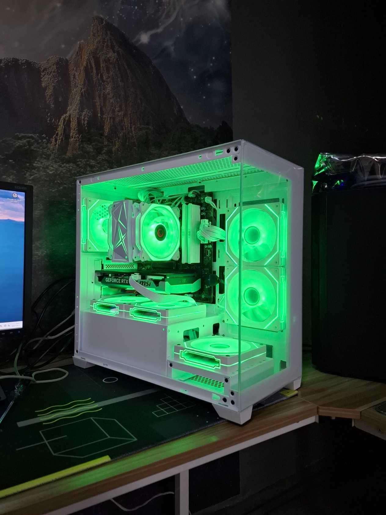 Ryzen 9 7900 / RTX 5060 TI / ARGB / DDR5 / BIAŁY / Komputer do Gier