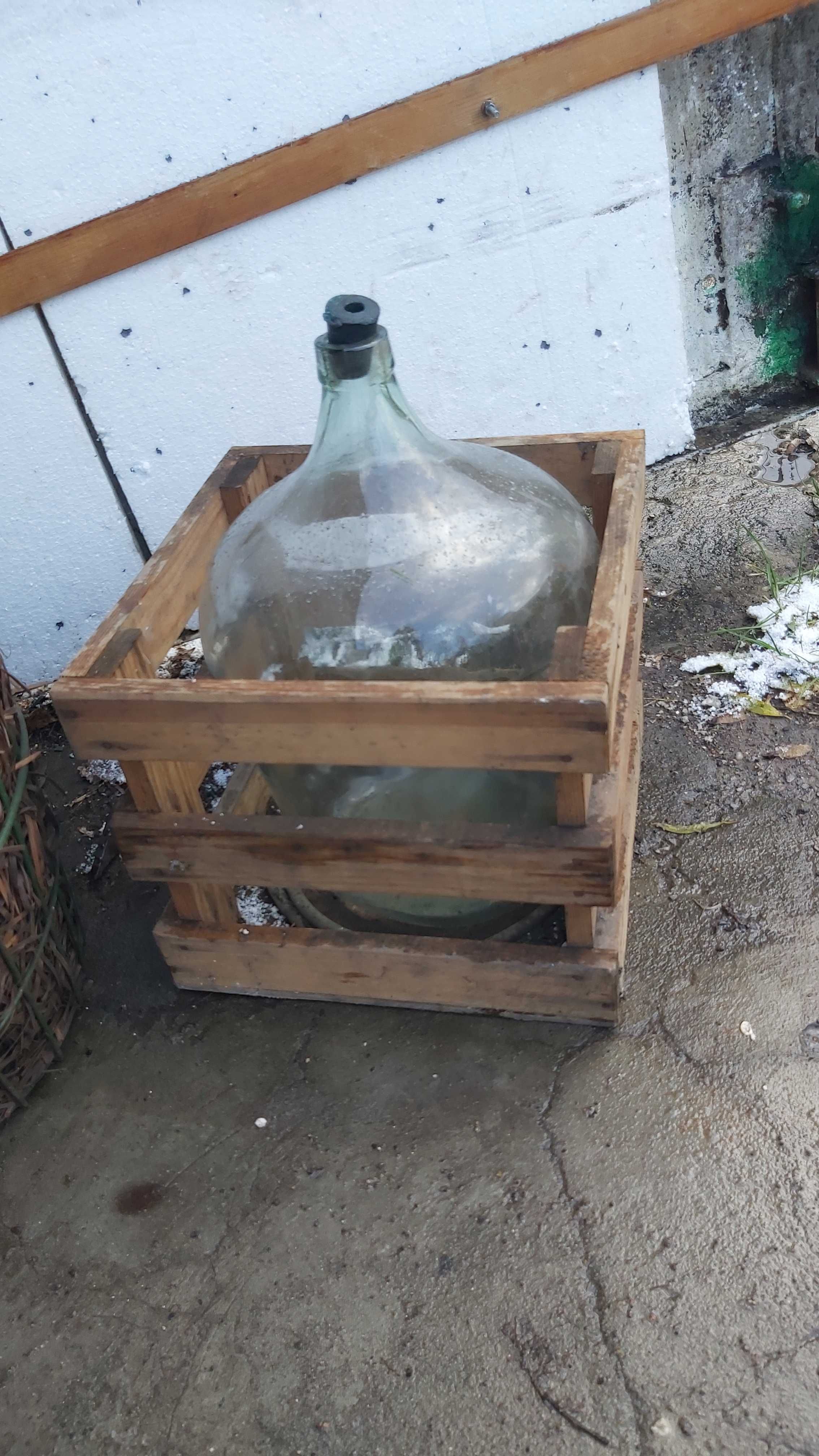 OKAZJA Baniak na Wino  10L ze skrzynką