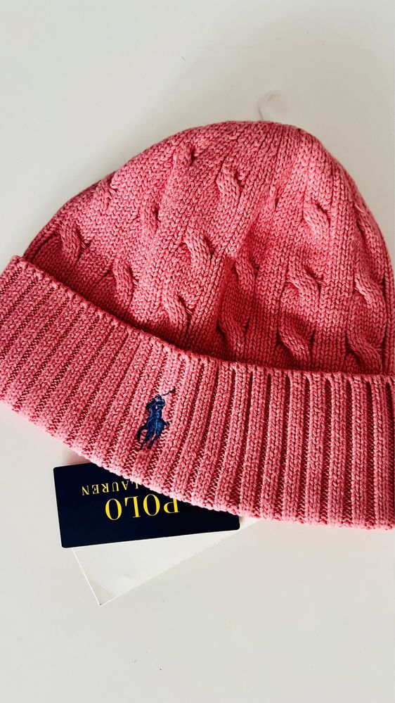Nowa czapka zimowa Polo Ralph Lauren.