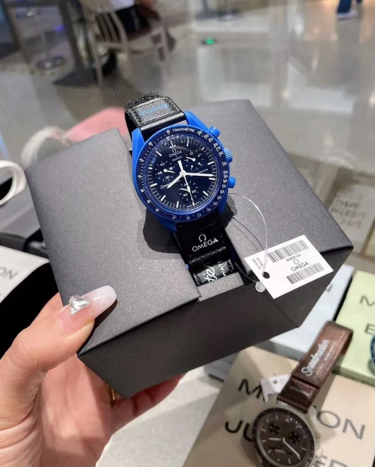 Swatch x Omega Bioceramiczny zegarek księżycowy Misja do Neptuna