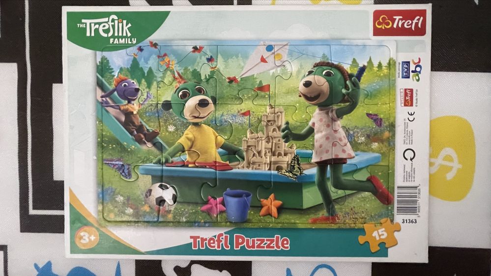 Puzzle ramkowe 15 elementow