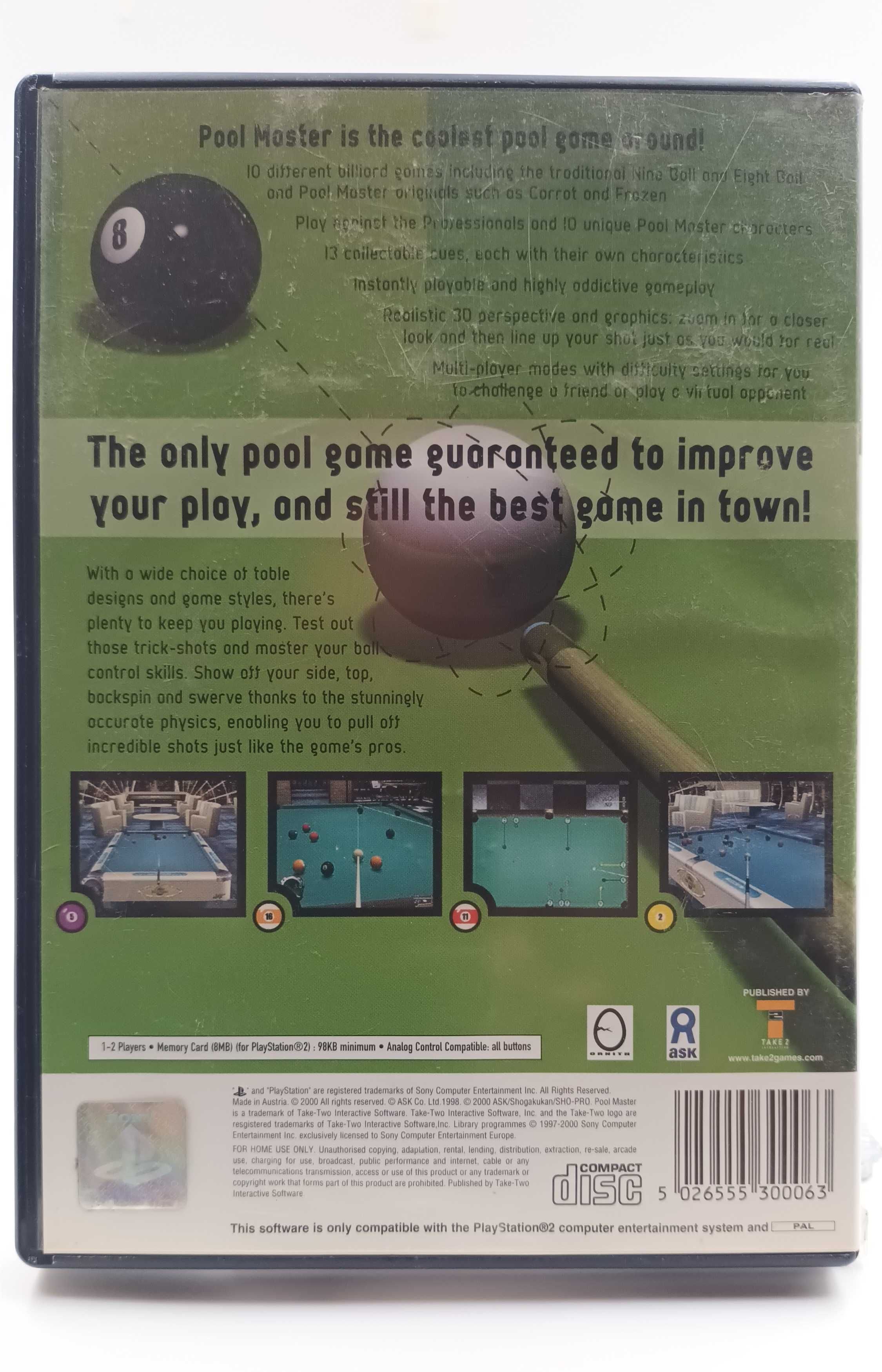 Pool Master PS2