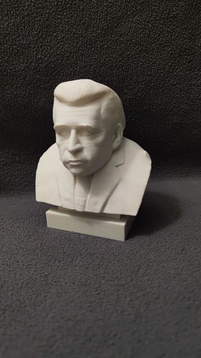 Popiersie Andrzeja Leppera – druk 3D