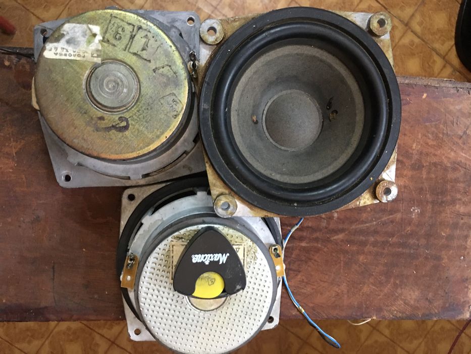 Продам динаміки від колонок радіотехніка І Маяк