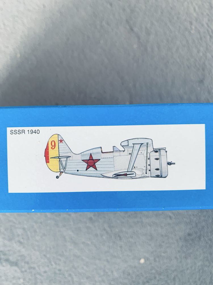 Samolot I-153 Czajka model do sklejania Smer 0832