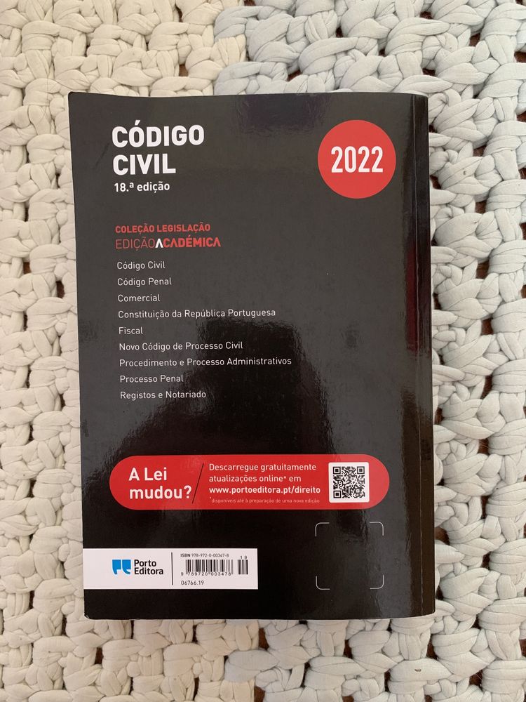 Código Civil Porto Editora