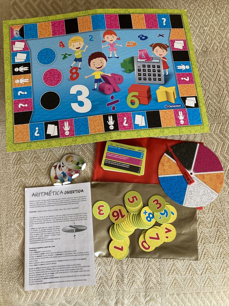Jogo Ciência Didático Aritmética Matematica