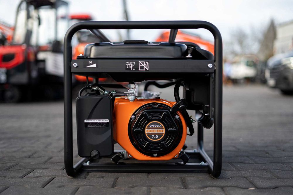 AGREGAT Prądotwórczy PRĄDU 7,0kM K3000 3KW Benzyna 3000W 12L MIEDŹ