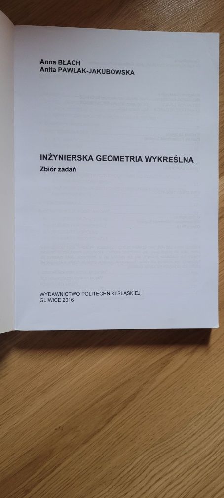 Inżynierska geometria wykreślna podstawy i zastosowania i zbiór zadań