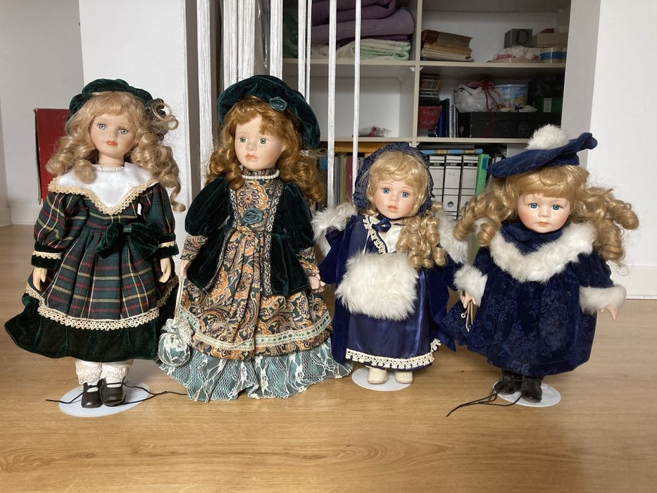Bonecas porcelana