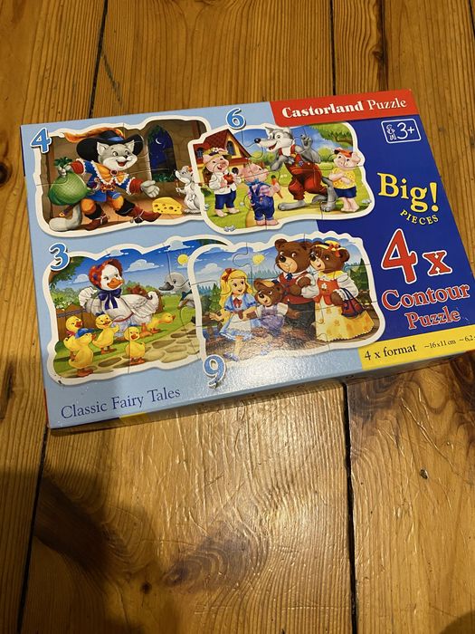 Bajkowe puzzle dla malucha Castorland
