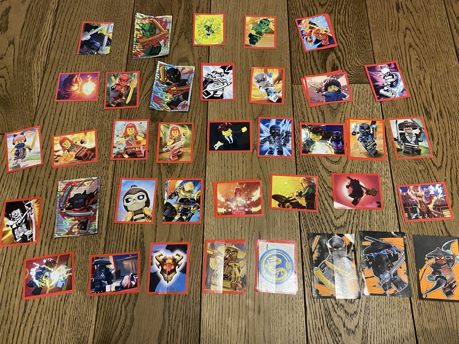 Naklejki Ninjago Dragons Rising (5+1 gratis)
