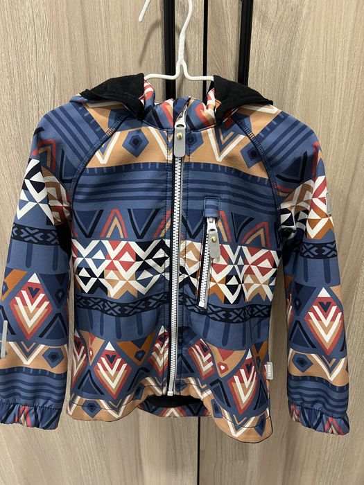 Куртка/ветровка Reima на флисе. Размер 98 см