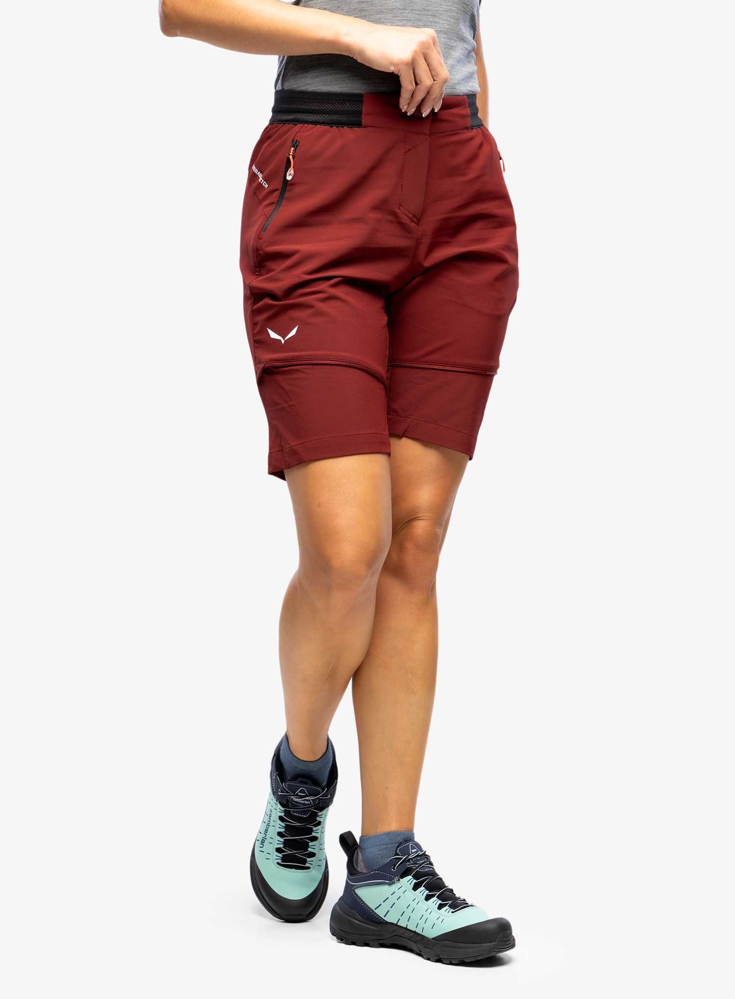Spodnie i szorty Salewa Pedroc 2 DST 2/1 Pant syrah Cena kat.720 zł XL