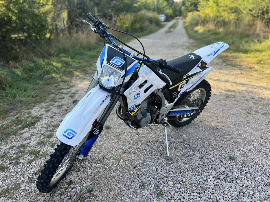 Motocykl enduro/cross gas gas fse 450 wtrysk rozrusznik papiery