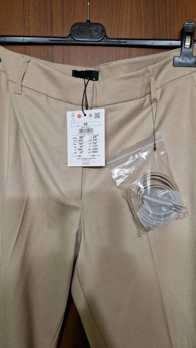 Garnitur damski żakiet + spodnie rozmiar 40