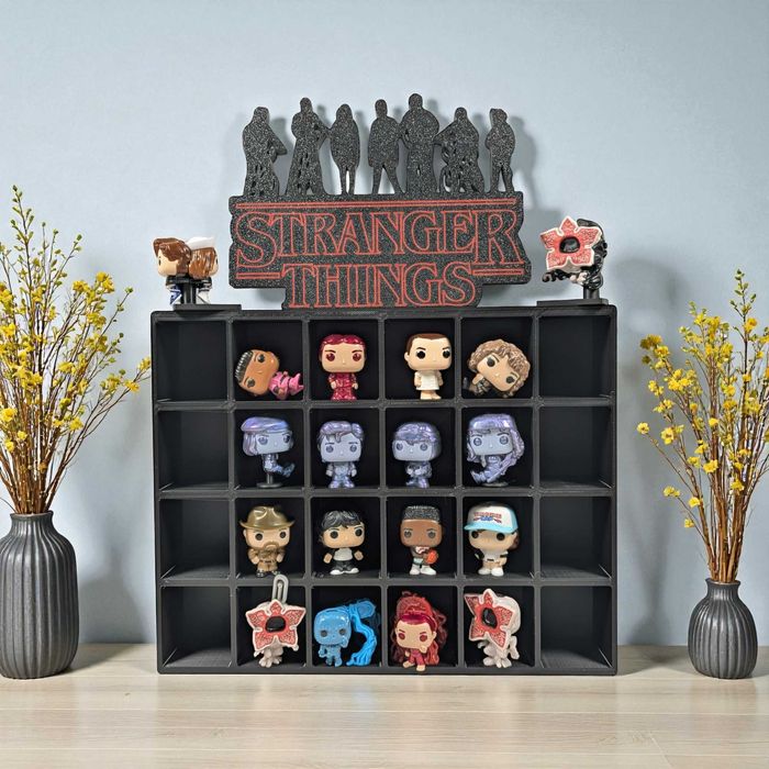 Полички Підставка для Фігурок Stranger Things Kinder Joy Funko Pop