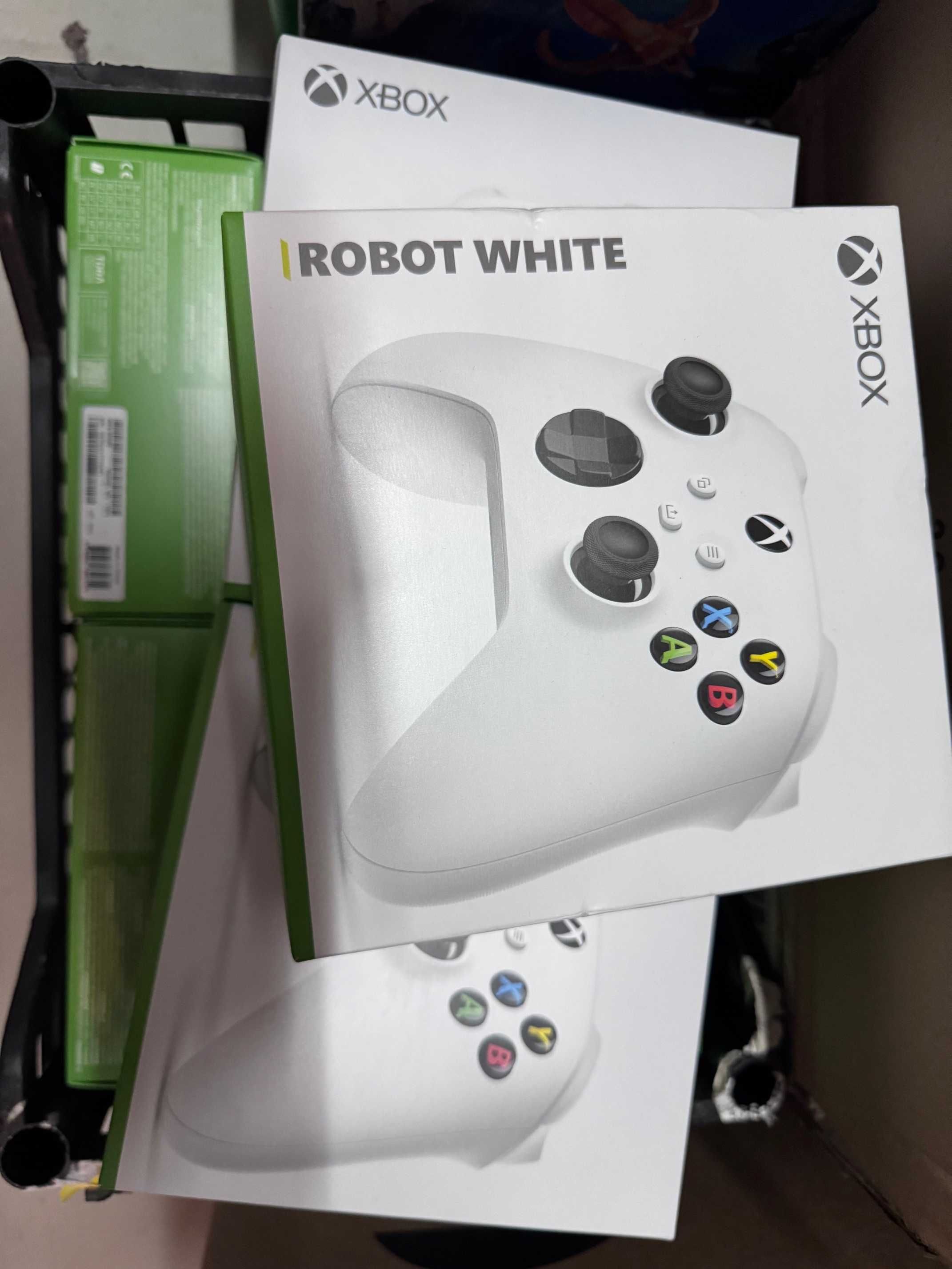 Pad Kontroler bezprzewodowy Xbox Series S / X biały Robot White