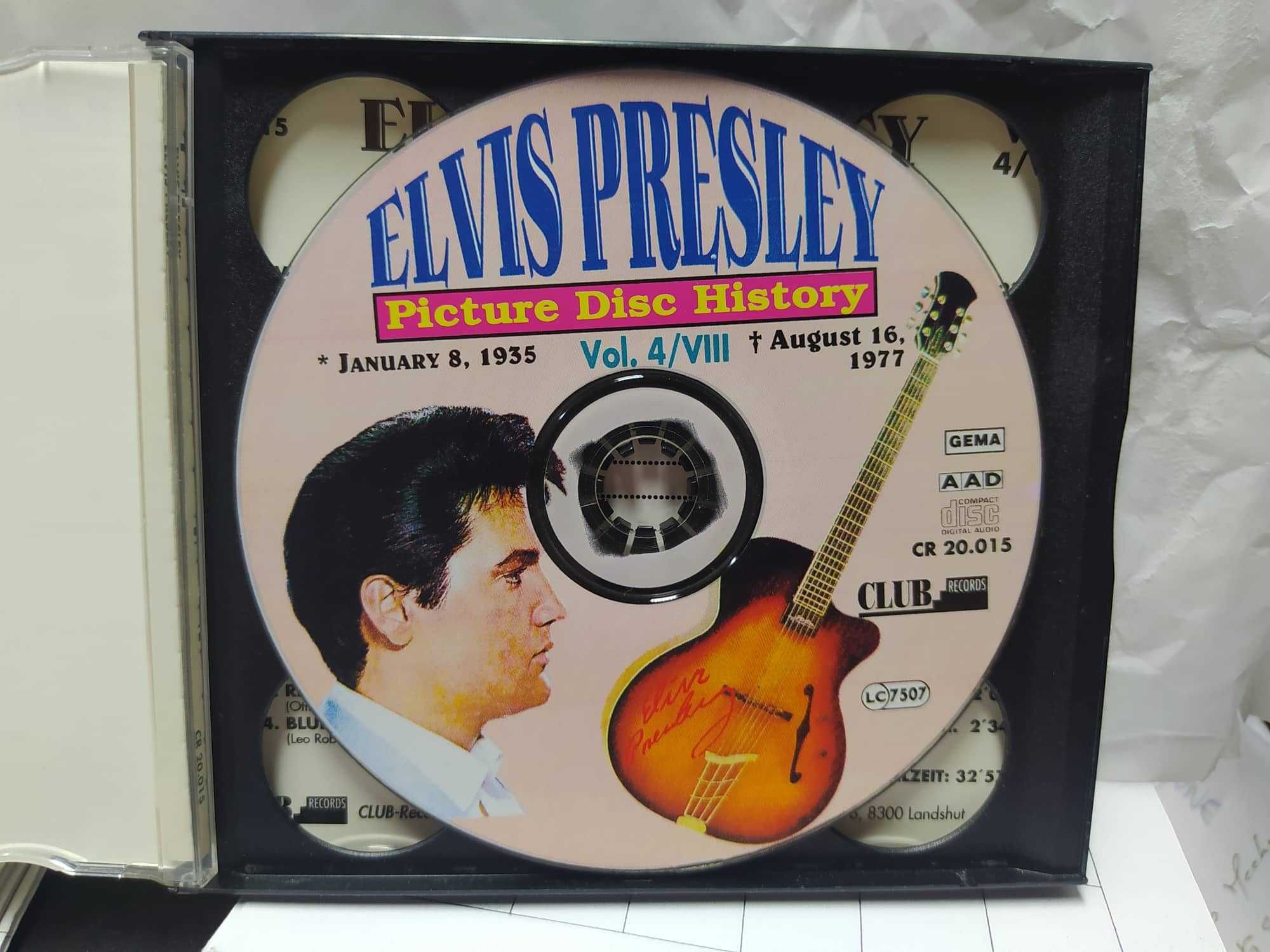 Elvis - Picture Disc History Vol. 4 - Gravações Raras do Rei do Rock