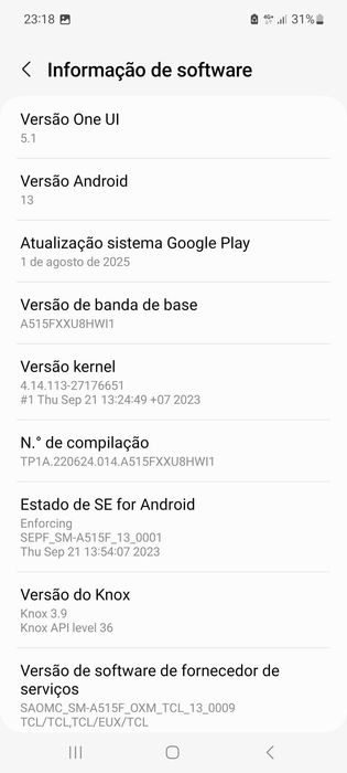 Samsung A51 como novo