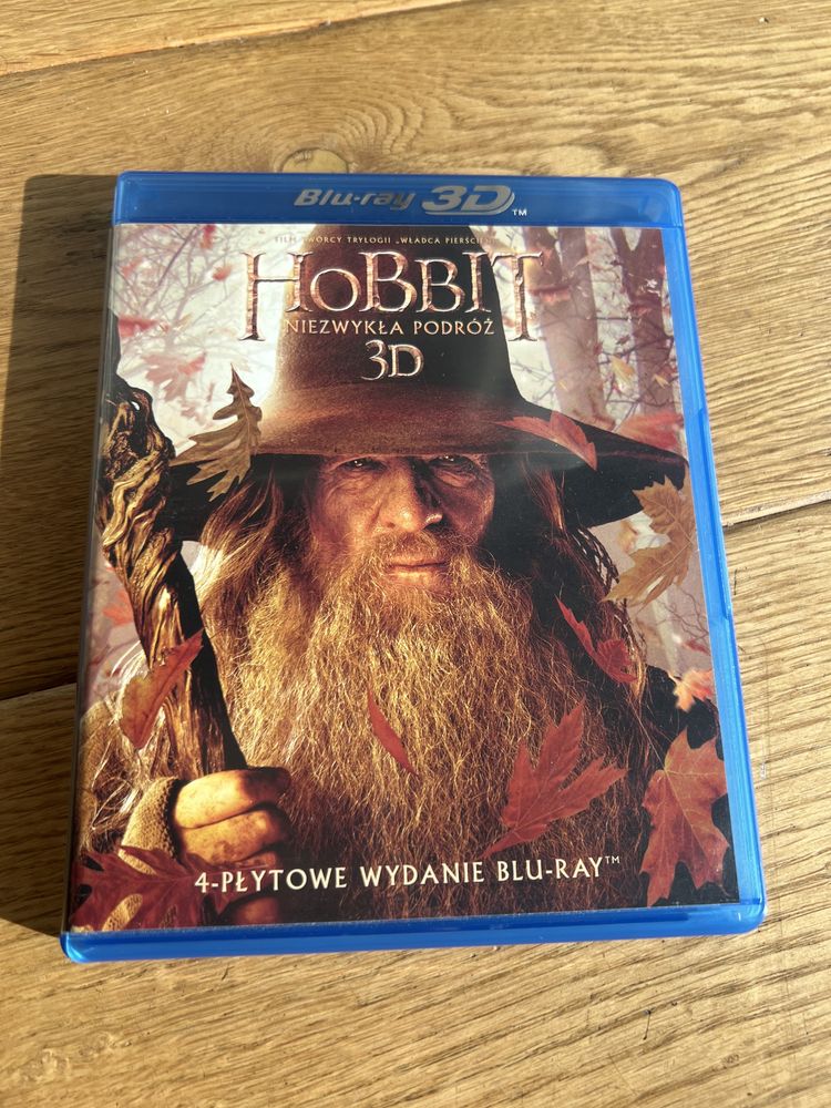 Film Hobbit Niezwykła Podróż 4 płyty Blu-Ray 3D