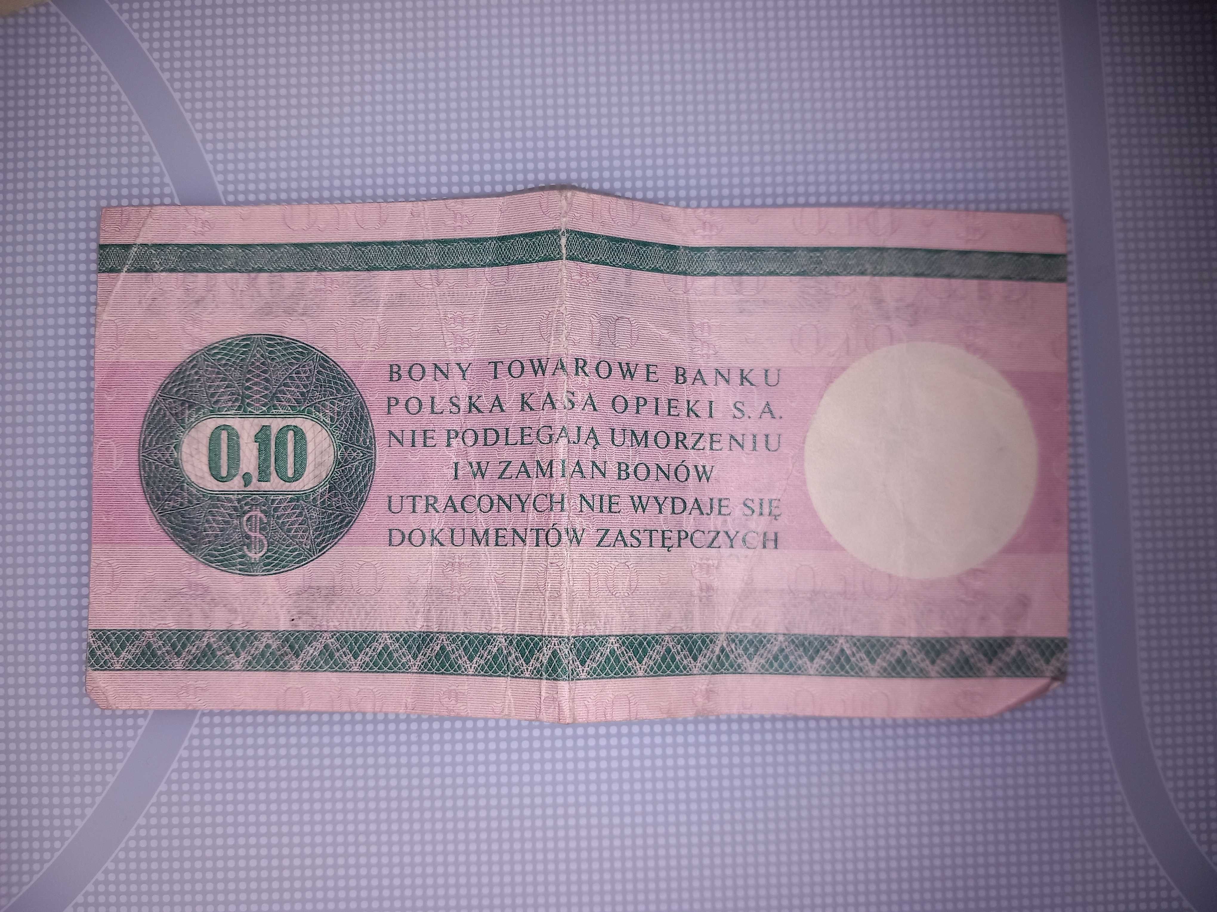 Bony Pewex 1979 - 2 centy, 10 centó i 20 centów