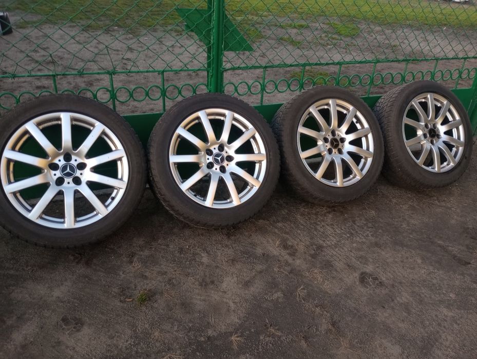 Koła Zimowe 18' 5x112 Alufelgi Mercedes Audi Volkswagen Felgi 8j et