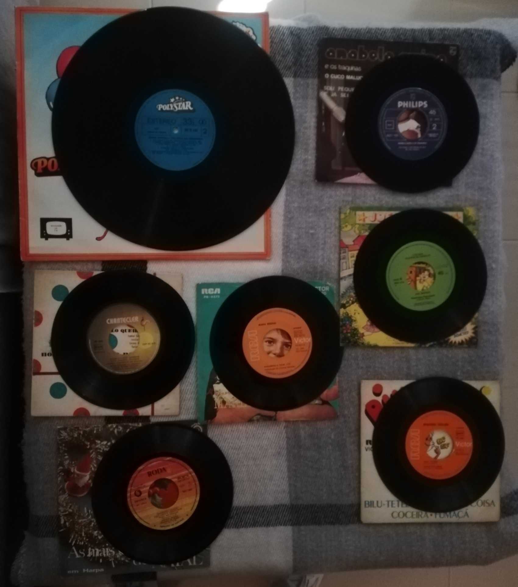 6 vinis45 e 1 vinil 33