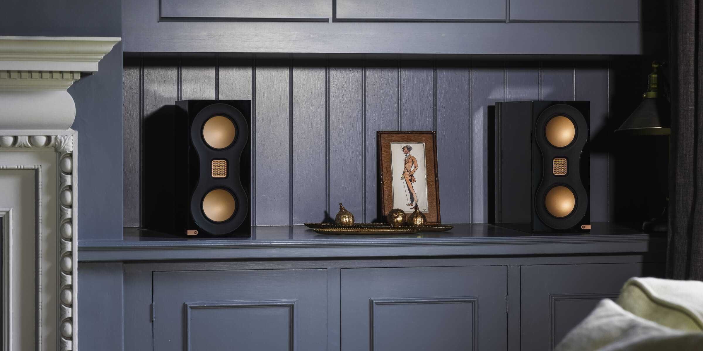Monitor Audio Studio 89 Kolumny podstawkowe Retro SKLEP Outlet
