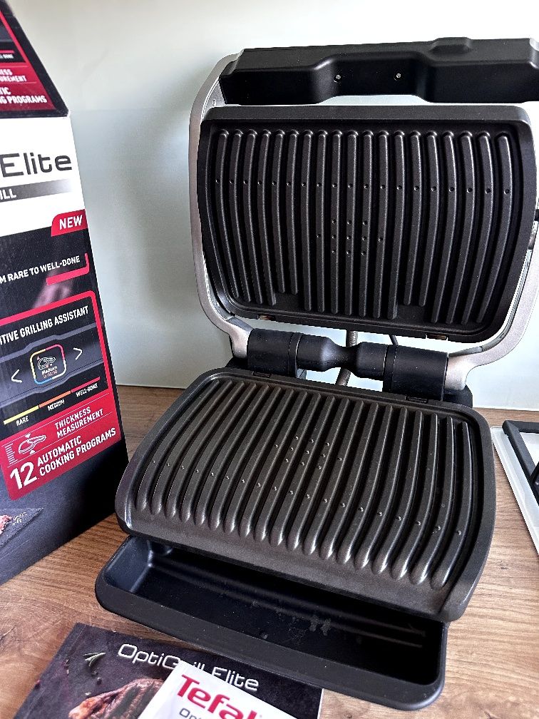 Tefal OptiGrill Elite електричний гриль GC750D30