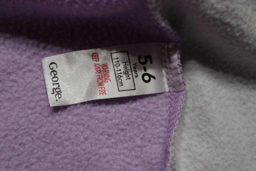 Флісовий ромпер з LOL на дівчинку 5-6 років, зріст 110-116