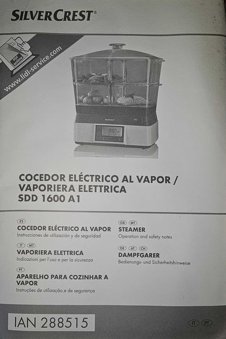 Máquina de cozer a vapor