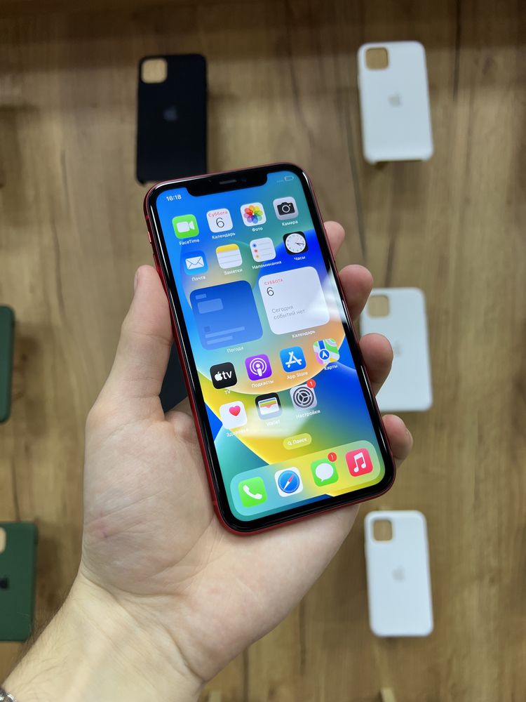 iPhone 11 64gb Red Neverlock з Гарантiєю