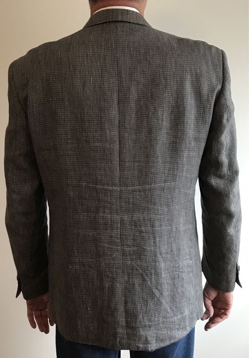 Blazer masculino 100% linho