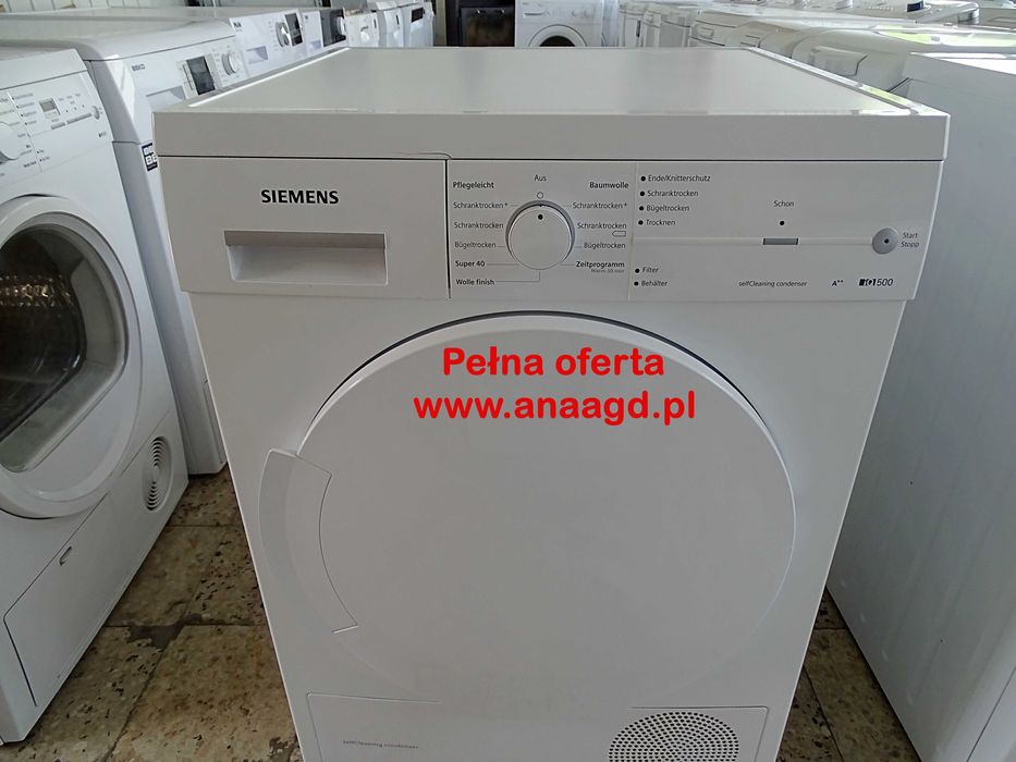 Suszarka SIEMENS IQ 500 Pompa ciepła  GWARANCJA Duży Wybór Sprzętu AGD