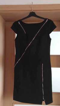 Sukienka czarna mini SM