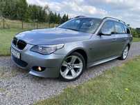 BMW 5 E61 automat nawigacja alufelgi lato zima
