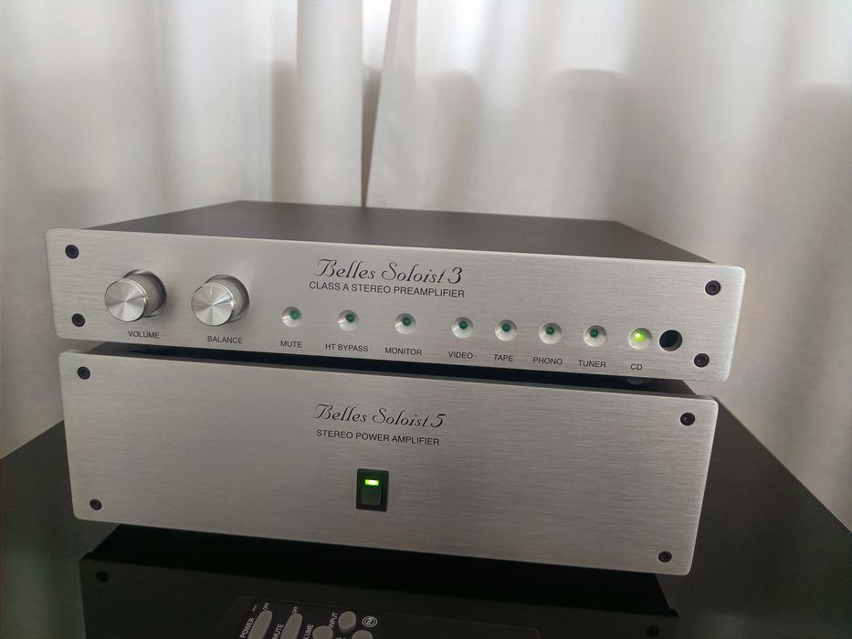 Wzmacniacz przedwzmacniacz końcówka mocy 5 belles soloist 3