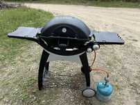 ГАЗОВИЙ ГРИЛЬ  Weber Q3200 Комплект+Ліхтар