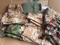 Camuflados novos e surplus