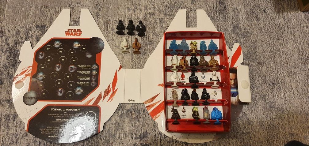 Star Wars figurki Steekez- brak 4 do kompletu, ale 7szt powtórzonych