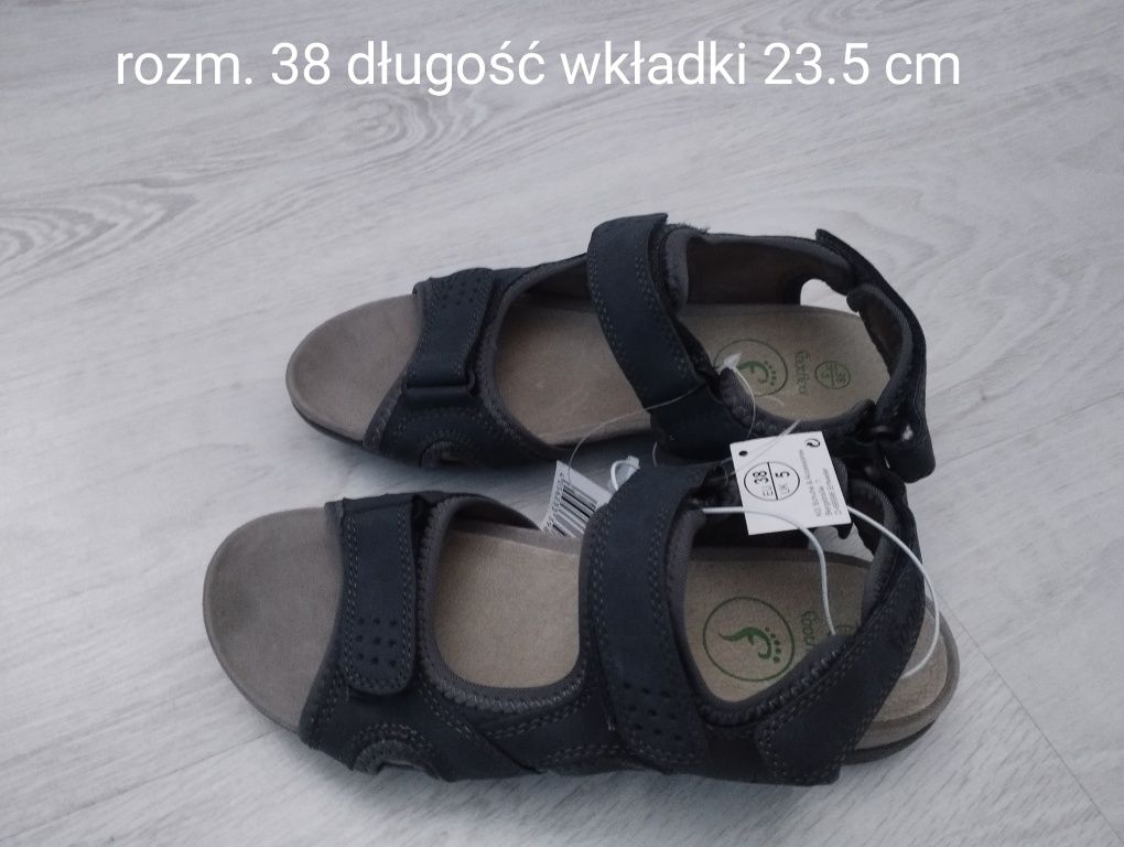 Nowe sandałki damskie rozm 38