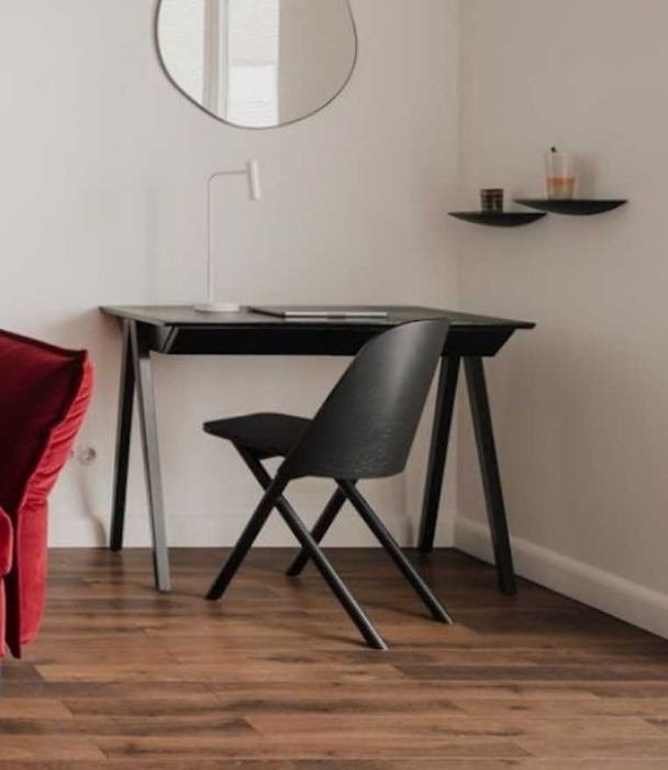 Biurko dębowe, dąb czarny 120x60 cm nowe