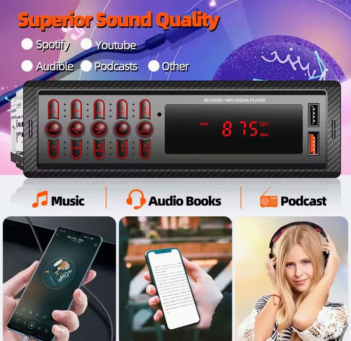 Radio carro autoradio